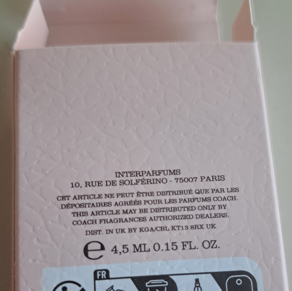 Coach Perfume Mini, NEW - Picture 4 of 4